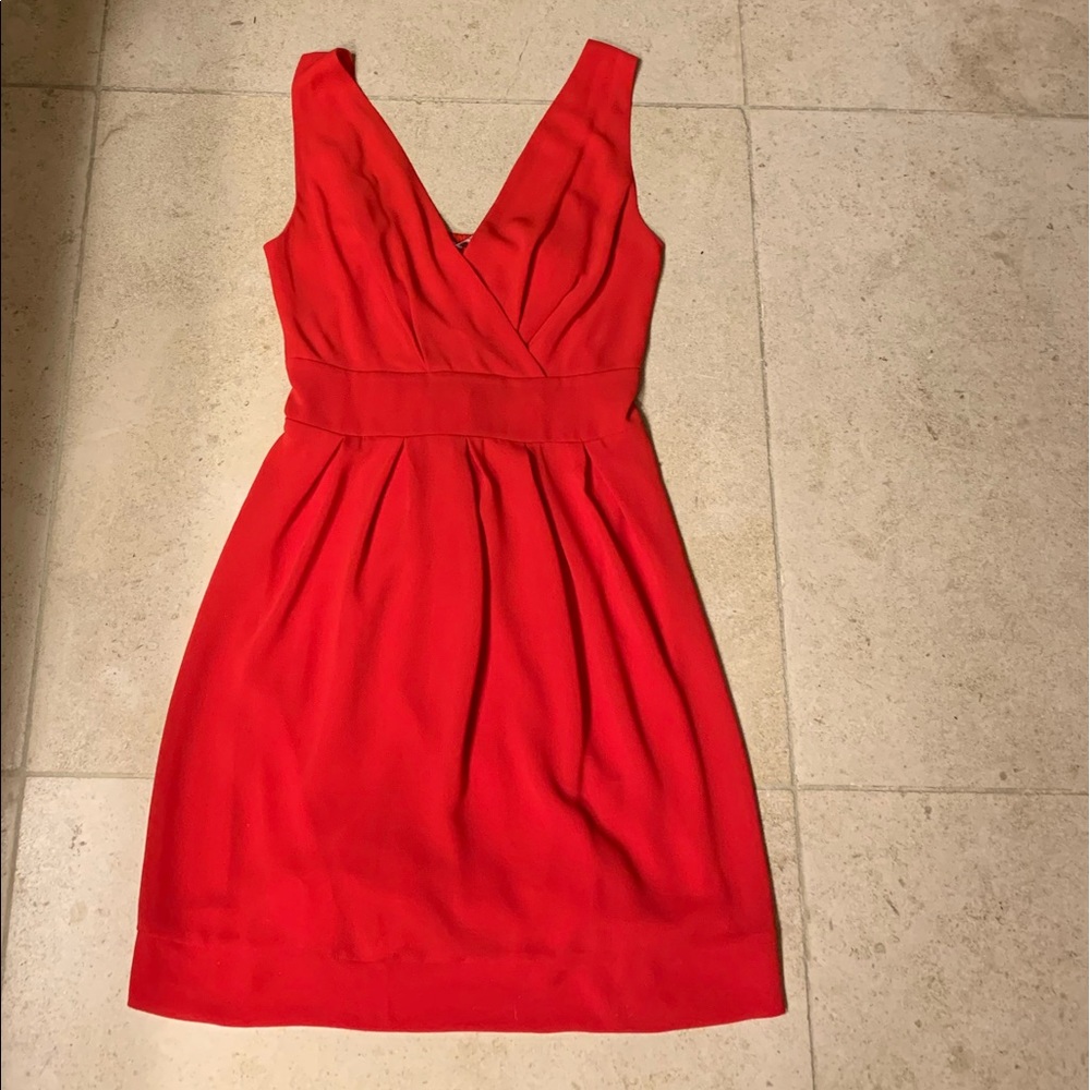 Red dress